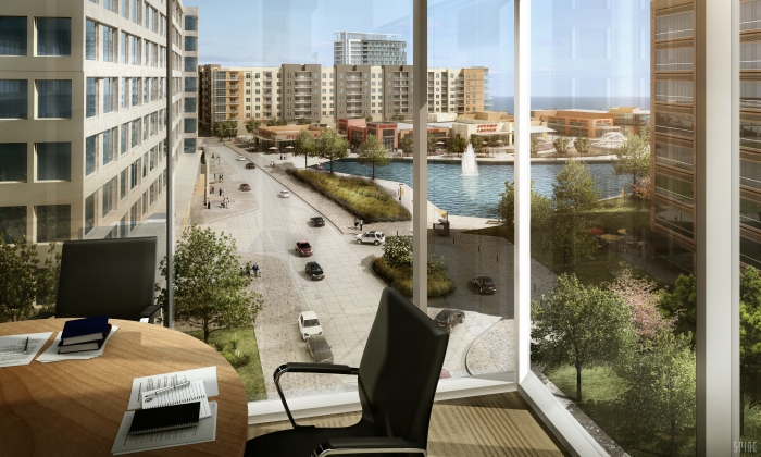 EM Comes to The Woodlands - view rendering